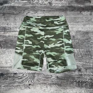 PINK Camo Shorts w/mesh details